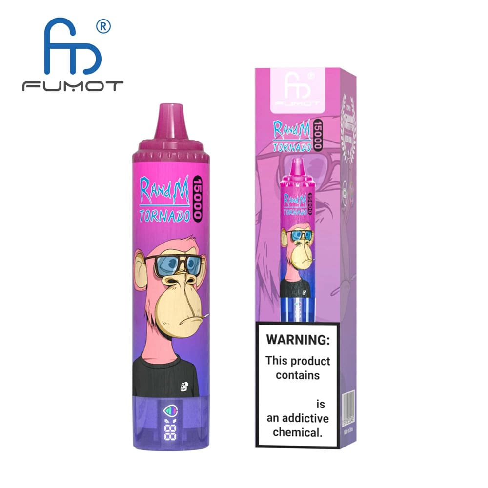 Strawberry Grape Randmtornado 15000 Puffs