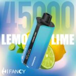 Lemon lime flavored vape with 45000 puffs.