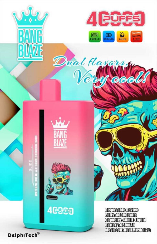 Online Vape 40k 2 In 1 Bang Blaze 40000 Puffs Dual Flavors1