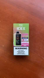 jednorazowy e papieros maskking icex 40000 3 poziomy mocy ice & nic