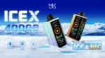 jednorazowy e papieros maskking icex 40000 3 poziomy mocy ice & nic