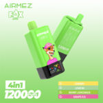 airmez fox 4 in 1 120k jednorazowy e papieros 2% – 120000 puffs