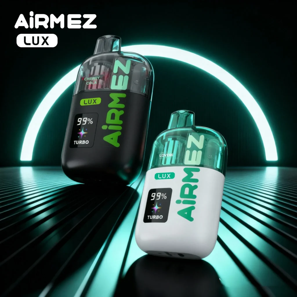 airmez lux 60k jednorazowy e papieros 2% – 60000 puffs | podwójna cewka mesh
