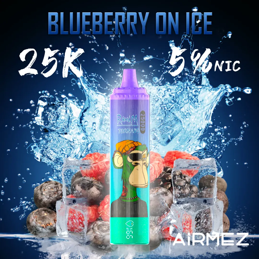 airmez tornado 25000 jednorazowy e papieros 2% – 25000 puffs | mesh coil | regulowany przepływ powietrza