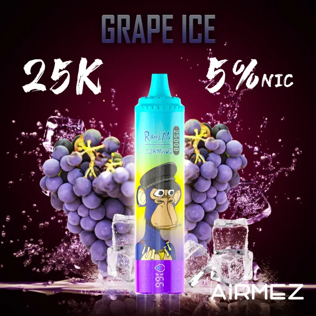 airmez tornado 25000 jednorazowy e papieros 2% – 25000 puffs