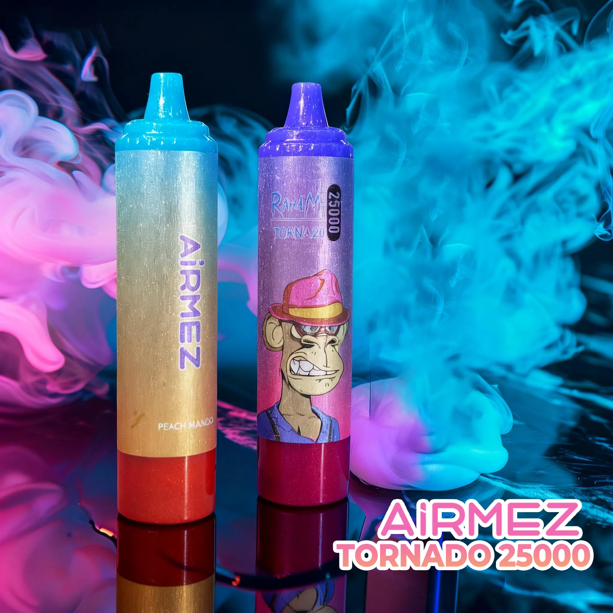 airmez tornado 25000 jednorazowy e papieros 2% – 25000 puffs | mesh coil | regulowany przepływ powietrza