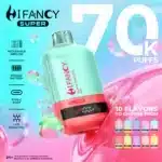 HiFancy Super 70000 Puffs – 70K, 46 ml, 10 smaków | VapeGo